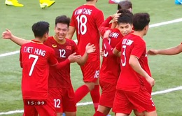 VIDEO Highlights Hiệp 1: U22 Việt Nam 2-0 U22 Brunei (Bảng B môn bóng đá nam SEA Games 30)