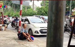 Hà Nội: Lại rộ lên nạn ăn xin đường phố