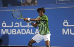 Gael Monfils rút lui khỏi giải quần vợt Mubadala World Tennis Championship