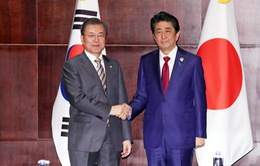 Lãnh đạo Nhật - Hàn gặp thượng đỉnh đầu tiên trong hơn 1 năm