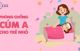 [Infographic] Những điều cần biết giúp phòng tránh cúm A cho trẻ