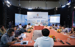 Toàn cảnh buổi Gặp mặt báo chí Liên hoan Truyền hình Toàn quốc lần thứ 39 tại Khánh Hòa