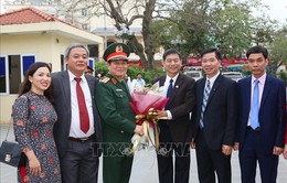 Đại tướng Ngô Xuân Lịch kiểm tra công tác tuyển quân năm 2019 tại thị xã Sơn Tây
