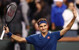 Indian Wells 2019: Federer thắng thần tốc trước Wawrinka
