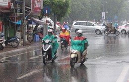 Không khí lạnh tràn xuống gây mưa dông ở khu vực Thanh Hóa - Hà Tĩnh