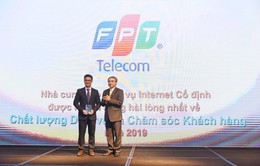 FPT Telecom nhận giải thưởng trong lĩnh vực Dịch vụ và Chăm sóc khách hàng