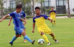 U18 Việt Nam đấu tập với CLB Phố Hiến và U19 PVF: Bài kiểm tra chất lượng
