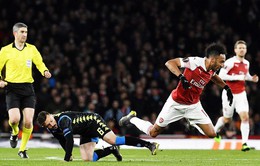 ẢNH: Arsenal thắng dễ Napoli ở tứ kết lượt đi Europa League
