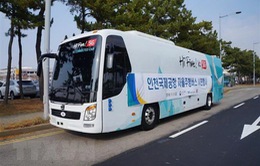 Hàn Quốc thử nghiệm xe bus tự lái sử dụng mạng 5G
