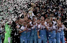 Thắng kịch tính Atalanta, Lazio đoạt Coppa Italia