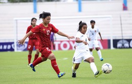 Thắng Myanmar 2-1, Việt Nam giành vé vào bán kết giải U15 nữ Đông Nam Á 2019