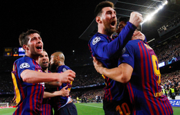 Bán kết lượt đi UEFA Champions League: Messi tỏa sáng, Barcelona thắng đậm 3-0 Liverpool