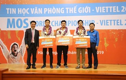 Trao giải cuộc thi Vô địch tin học văn phòng thế giới Viettel 2019