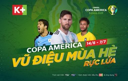 K+ chính thức sở hữu bản quyền của Copa America 2019