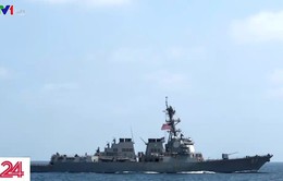 Mỹ điều tàu khu trục đến vịnh Oman sau sự cố tàu chở dầu
