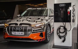 Audi Việt Nam trưng bày xe chạy hoàn toàn bằng điện