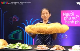 Bà Tân Vlog trổ tài làm bánh mì siêu cay khổng lồ trên sóng truyền hình