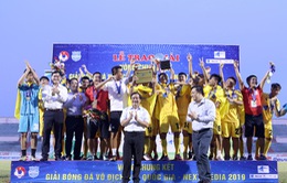 U17 Thanh Hóa đăng quang ngôi vô địch Giải bóng đá U17 Quốc gia 2019