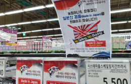 Làn sóng tẩy chay sản phẩm Nhật Bản tiếp tục lan rộng tại Hàn Quốc