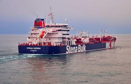 Iran công bố video bắt giữ tàu chở dầu treo cờ Anh