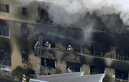 Vụ cháy xưởng phim ở Nhật Bản: Cảnh sát khám xét nhà nghi phạm