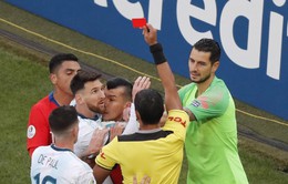 [KẾT THÚC] Argentina 2-1 Chile: Messi nhận thẻ đỏ, Argentina giành hạng 3 Copa America 2019