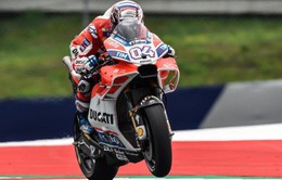 MotoGP: Andrea Dovizioso về nhất tại GP Áo