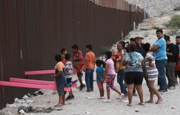 Dự án bập bênh hồng ở bức tường biên giới Mỹ - Mexico