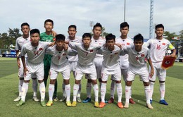 Thắng đậm Myanmar, ĐT U15 Việt Nam tranh vé bán kết với U15 Timor Leste