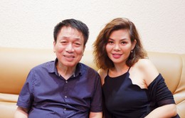 Vừa về nước, Ngọc Anh đã ghé thăm nhạc sĩ Phú Quang
