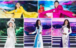 Dàn thí sinh Miss World Việt Nam 2019 khoe dáng thướt tha với áo dài