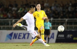 Bảng B giải U18 Đông Nam Á 2019: U18 Việt Nam thất thủ 1-4 trước U18 Australia