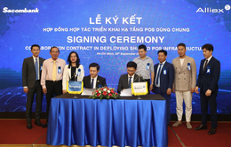 Sacombank và Công ty Cổ phần Alliex Việt Nam ký kết hợp tác triển khai hạ tầng POS dùng chung