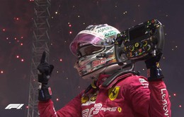 Đua xe F1: Sebastian Vettel giành chiến thắng tại GP Singapore 2019