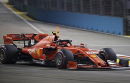 Đua xe F1: Charles Leclerc giành vị trí xuất phát đầu tiên tại GP Singapore