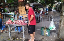 65% chợ nội thành Hà Nội đang hoạt động không phép