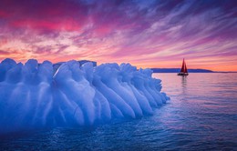 Chiêm ngưỡng vẻ đẹp băng giá ở Greenland
