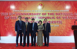 Tổng lãnh sự Việt Nam tại Preah Sihanuok Campuchia mừng Quốc khánh