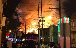 Mỹ: Hỏa hoạn lớn gây mất điện trên diện rộng ở bang New Jersey