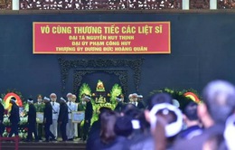 Lễ tang 3 chiến sỹ hy sinh tại Đồng Tâm