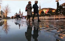 Mùa đông không tuyết ở Moscow