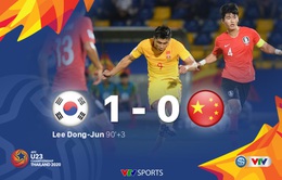 VIDEO Highlights: U23 Hàn Quốc 1-0 U23 Trung Quốc (Bảng C VCK U23 châu Á 2020)