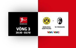 Dortmund – Freiburg: Tìm lại chiến thắng! (20h30 hôm nay trực tiếp trên VTV6, VTV5)