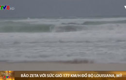 Bão Zeta với sức gió 177 km/h đổ bộ Louisiana, Mỹ