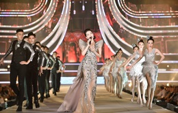 Lệ Quyên, Quang Dũng "nồng nàn" trên sàn diễn thời trang của Hoa hậu Việt Nam 2020