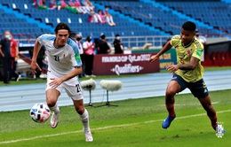 ĐT Colombia 0-3 ĐT Uruguay: Chiến thắng dễ dàng cho đội khách