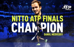 Vượt qua Thiem, Daniil Medvedev vô địch ATP Finals 2020