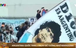 Argentina quốc tang 3 ngày để tưởng nhớ Maradona