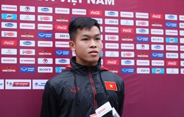 Tiền vệ Nguyễn Hữu Thắng đặt mục tiêu góp mặt tại SEA Games 31