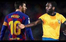 Pele nói gì khi bị Messi san bằng kỷ lục?